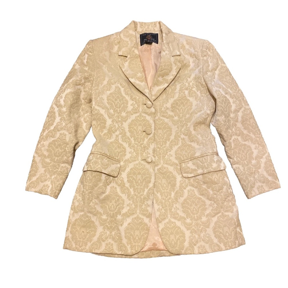 Gold Brocade THE LIMITED COLLECTION Jacket Blazer S